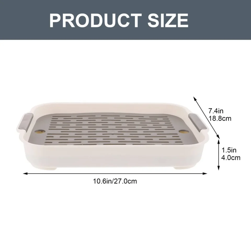 Rabbit Litter Box Small Pet Toilet Tray Bunnies Corner Toilet Box For Ferret Hamster Dragon Cat Guinea Pig Dutch Pig Supplies